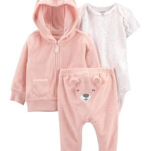 Carter’s bear 3 piece outfit